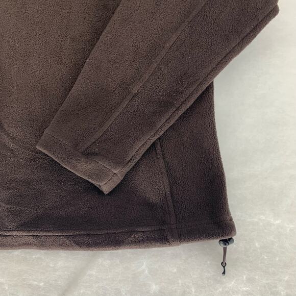 The North Face Women's Brown Full Zip Fleece Jacket Size L - Picture 13 of 15